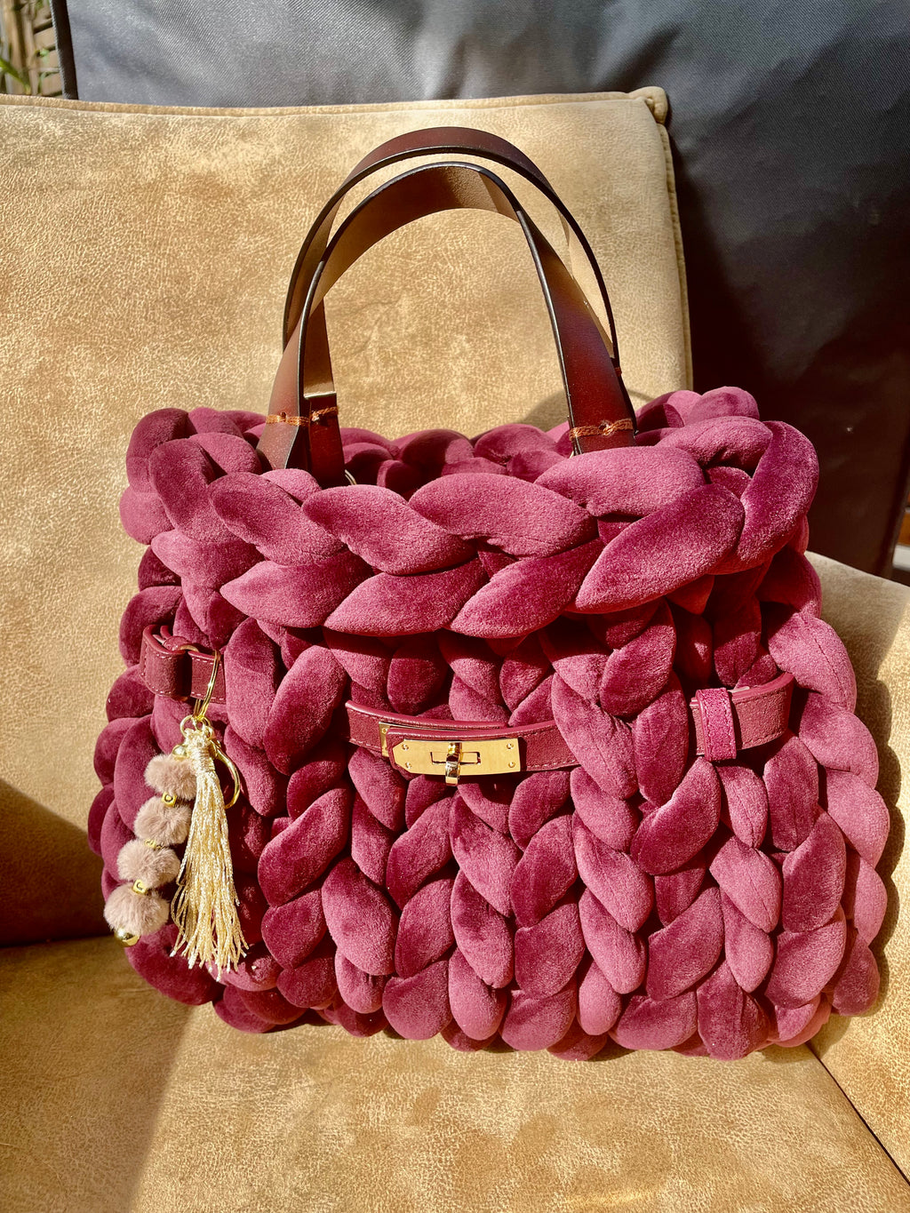 Handmade Bag - Grobstrick