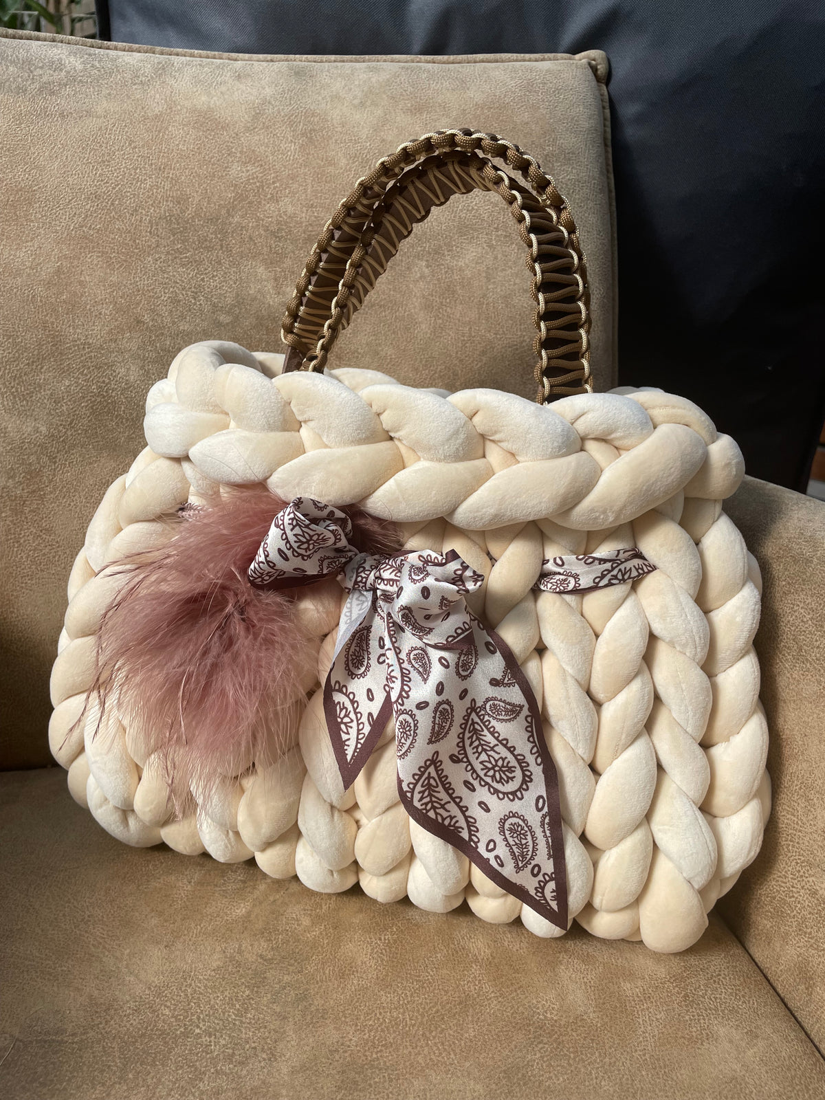 Handmade Bag - Grobstrick